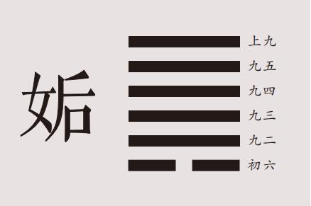 国易堂讲易经：姤卦详解，姤卦原文、卦名、卦画、卦辞、爻辞、彖传、象传及姤卦象数理占。