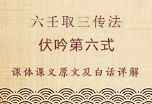 六壬直指起例取三传法的九种形式（六）：伏吟第六，月将与占时相同,这就使得天盘与地盘同位