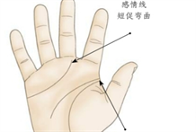 手相图解：一个开朗，喜欢引人注目的人的手相是怎么样的？感受性强，有个性的手相有什么样的特点？