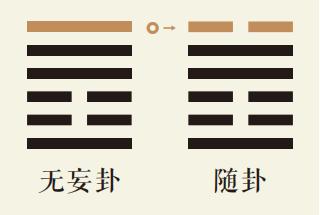 无妄卦六爻动详解：地雷无妄卦第六爻详解、地雷无妄卦变泽雷随卦、无妄卦智慧古人用易