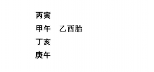 阳刃以日时见之为最忌，必主克妻，若纳音来克身，主生离一妻,死二妻，为贴身阳刃