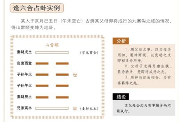 天干地支发用——合冲刑局对吉凶的影响，所测之事仔细分析，考察在相应情况下六合所主之吉凶