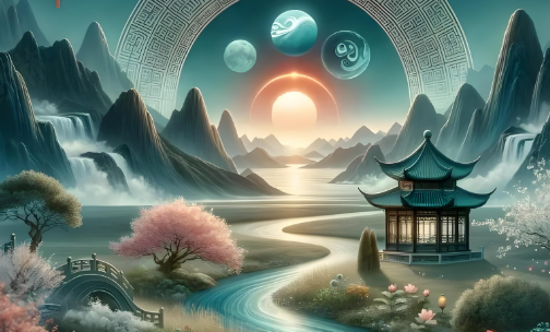 建筑空间和心理空间的联系正是以下将谈到的风水中“气”与“形”的关系